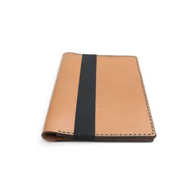 Stylish notebook cover design embossed cowhide leather printing composition multifunctional notebook cover for promotion gift