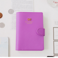 Custom pu leather travel passport holder in Card Holders